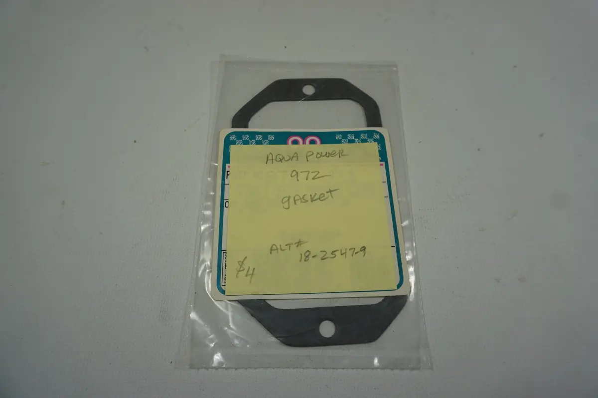 Aqua Power 972 Gasket 18-2547-9 1