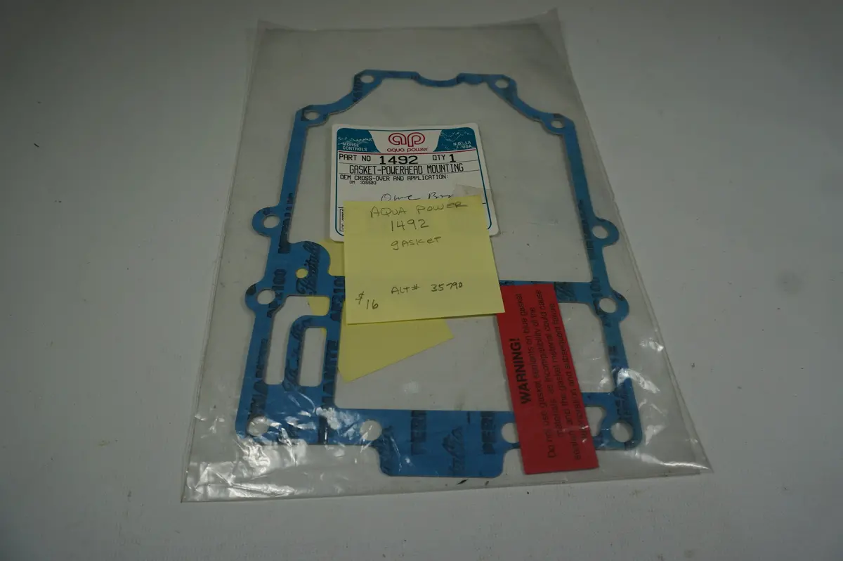 Aqua Power 1492 Gasket 357790 1