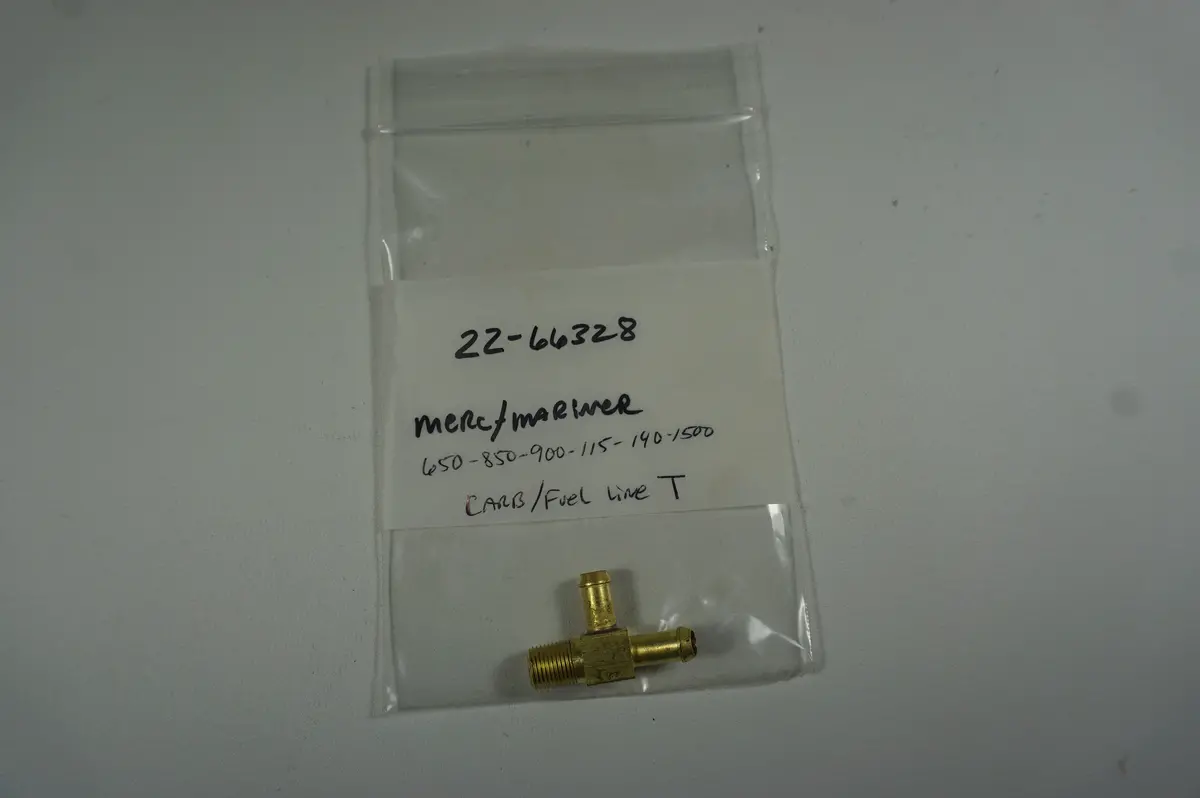 Mercury, Mercruiser, Quicksilver Oem 22-66328 Fitting 1
