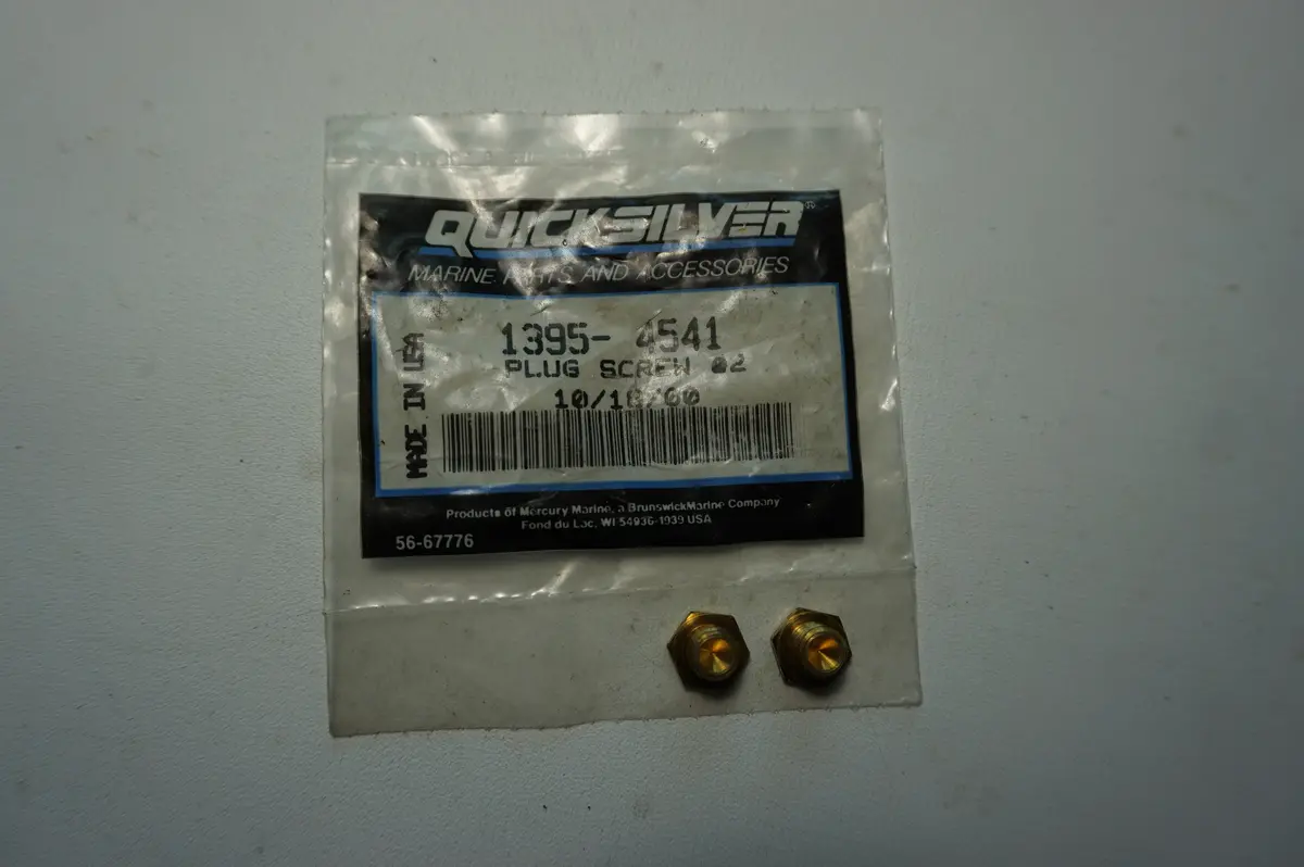 Quicksilver 1395-4541 Plug Screw 1