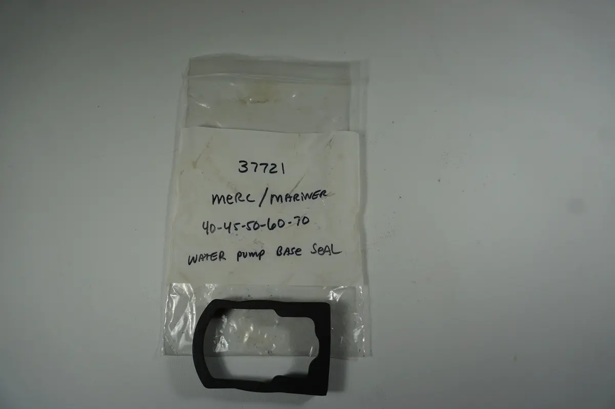 Mercury, Mercruiser, Quicksilver Oem 37721 Water Pump Base Seal 37721001 1