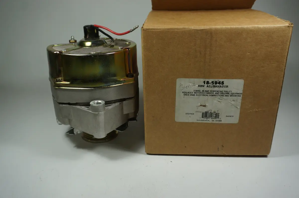 Sierra 18-5945 New Alternator 1