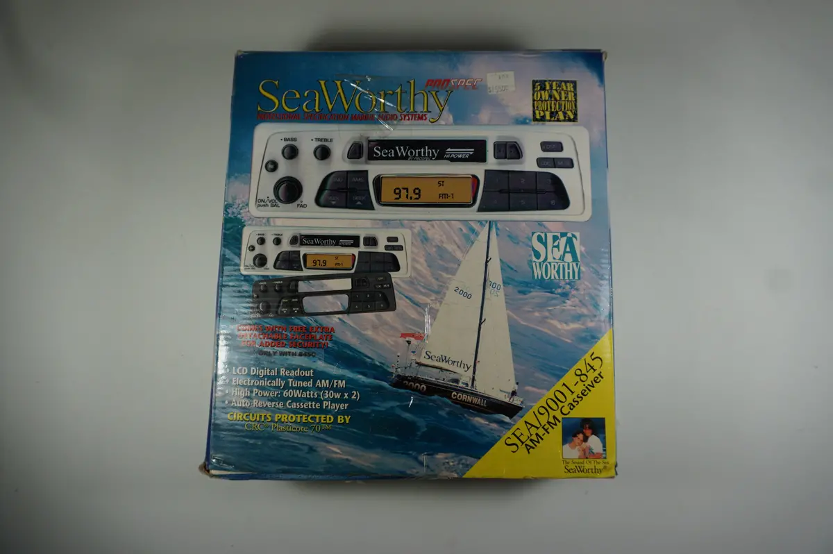 Seaworthy 9001-845 Am-Fm Casseiver 1