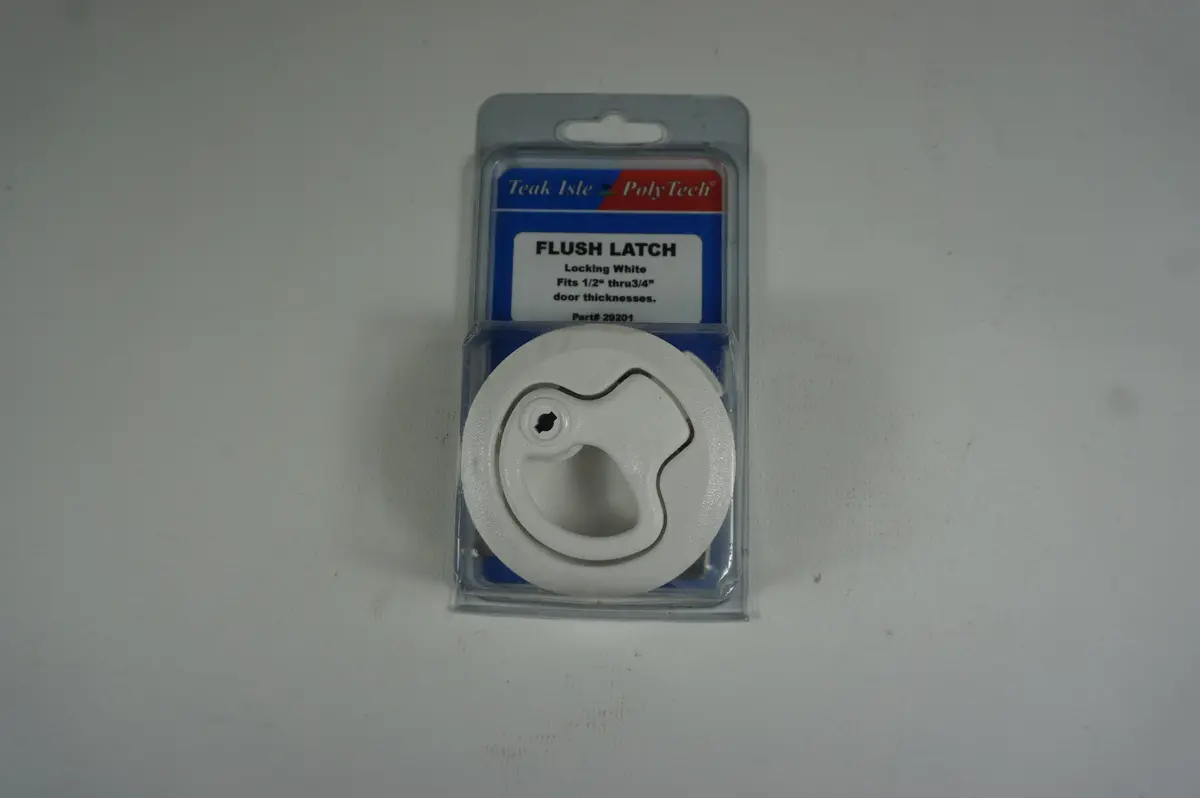 Southco 29201 White Flush Latch 1