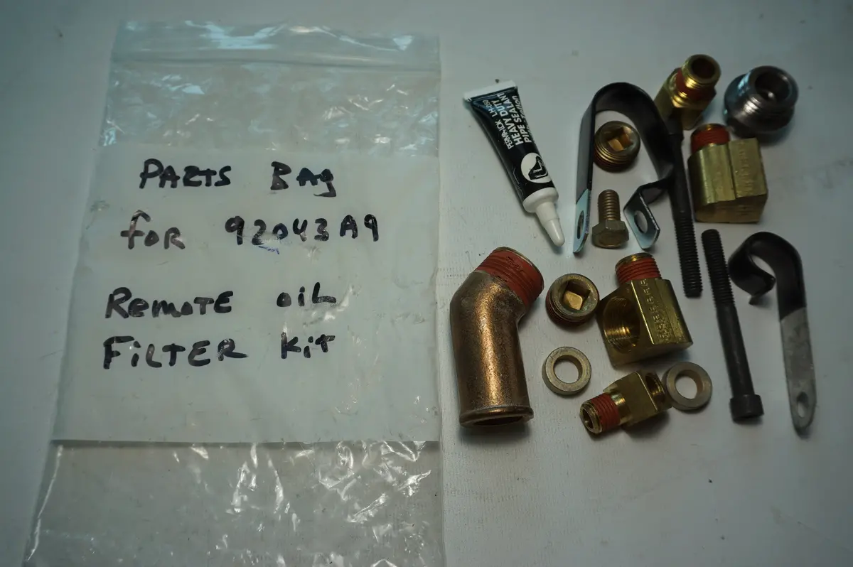 Remote Oil Filter Kit - 9204A9 1