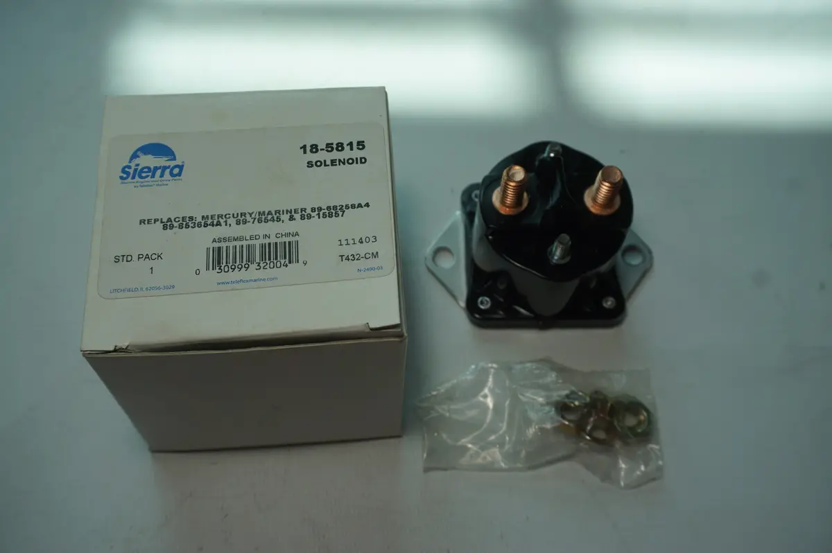 Sierra 18-5815 Solenoid 89-68258A4 1