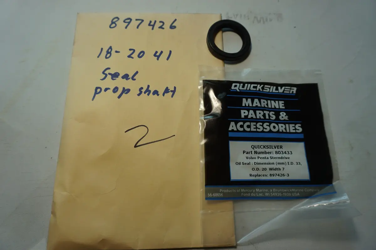 Volvo 89428 Prop Shaft 18-2041 1