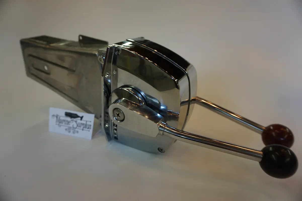 Hi-Lex Tsk At14 Dual Lever Control Box - Binnacle/Top Mount - Throttle And Fwd/Rev 1