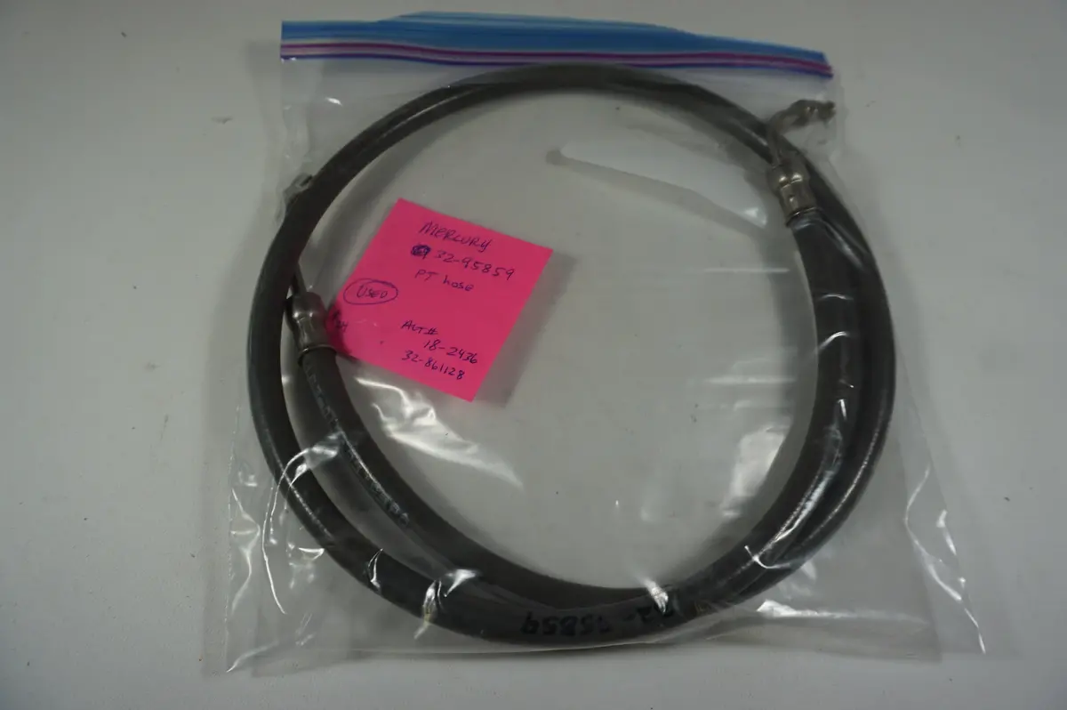 Mercury, Mercruiser, Quicksilver Oem 32-95859 Pt Hose 18-2436 32-861128 (Used) 1