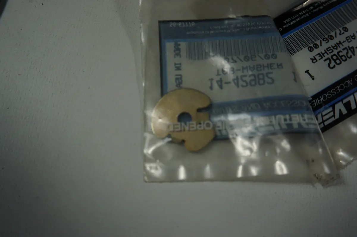 Mercury, Mercruiser, Quicksilver Oem 14-42982 1 Tab Washer 1