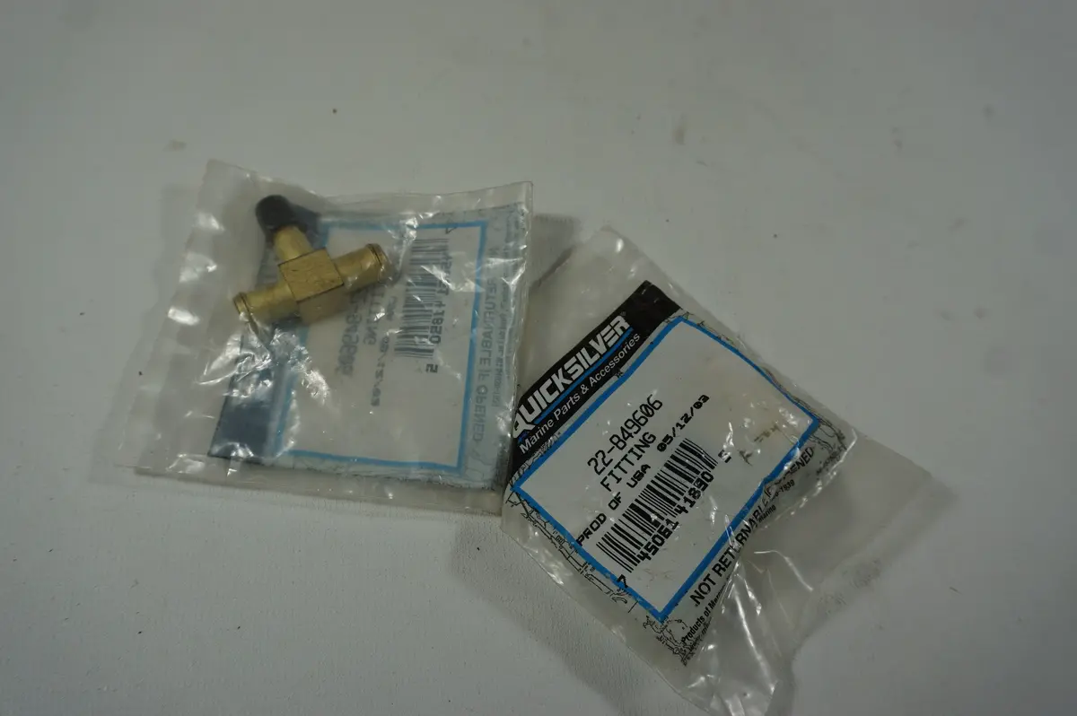 Mercury, Mercruiser, Quicksilver Oem 22-849606 Fitting 1