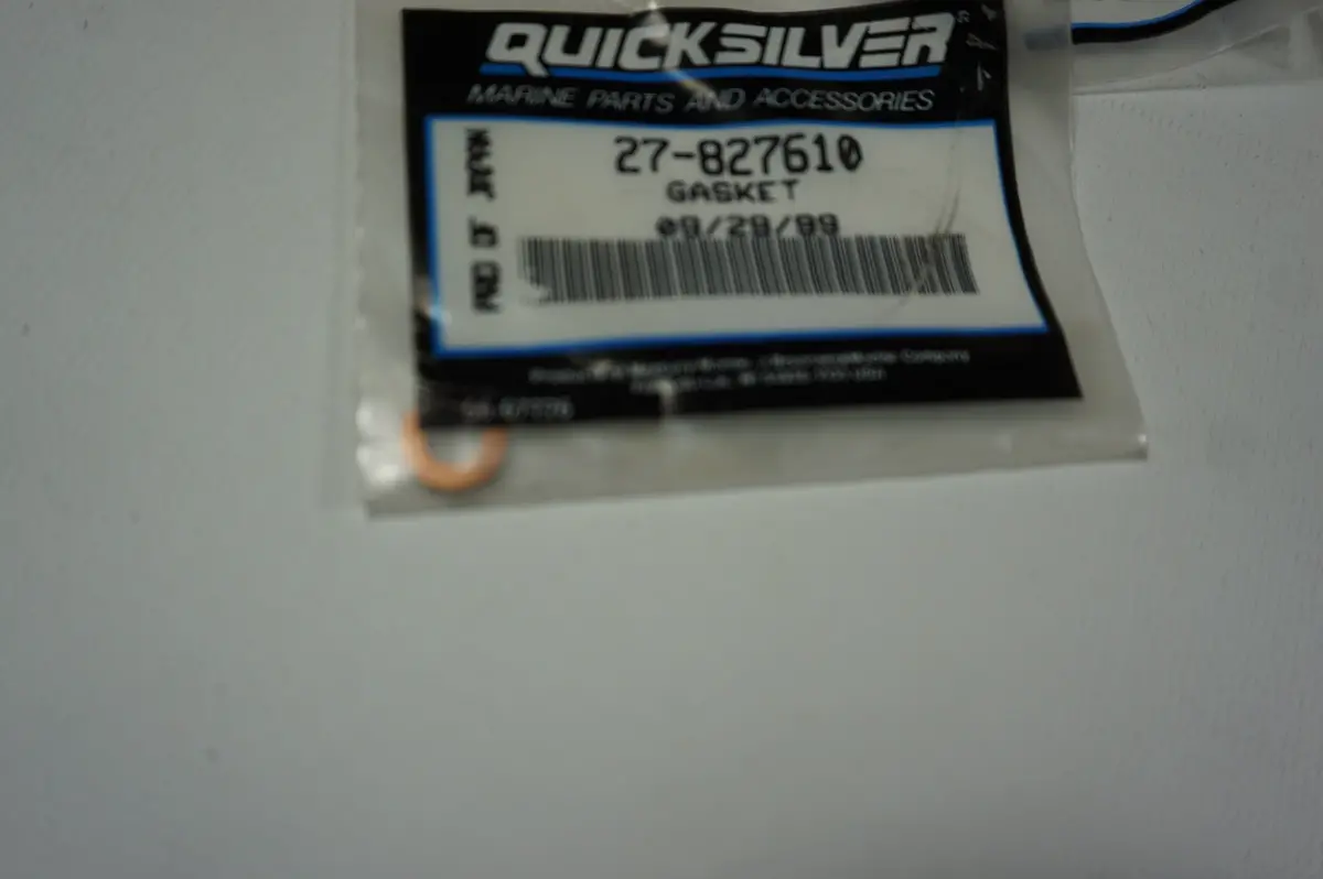Mercury, Mercruiser, Quicksilver Oem 27-827610 Gasket 1