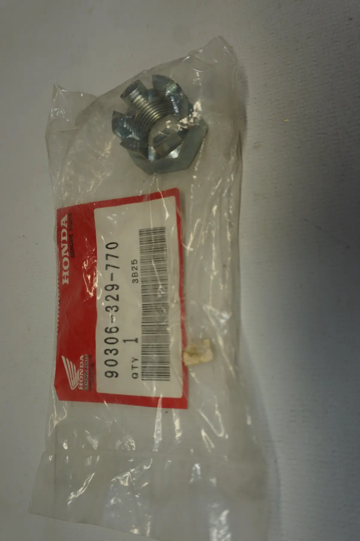 Honda 90306-329-770 Nut, Rr Wheel Axle 1