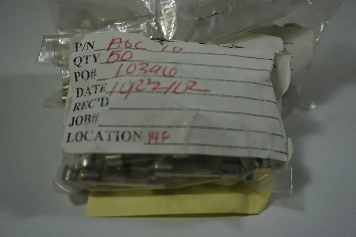Buss Fuse Agc-10 Fuses - Pack Of 100 1