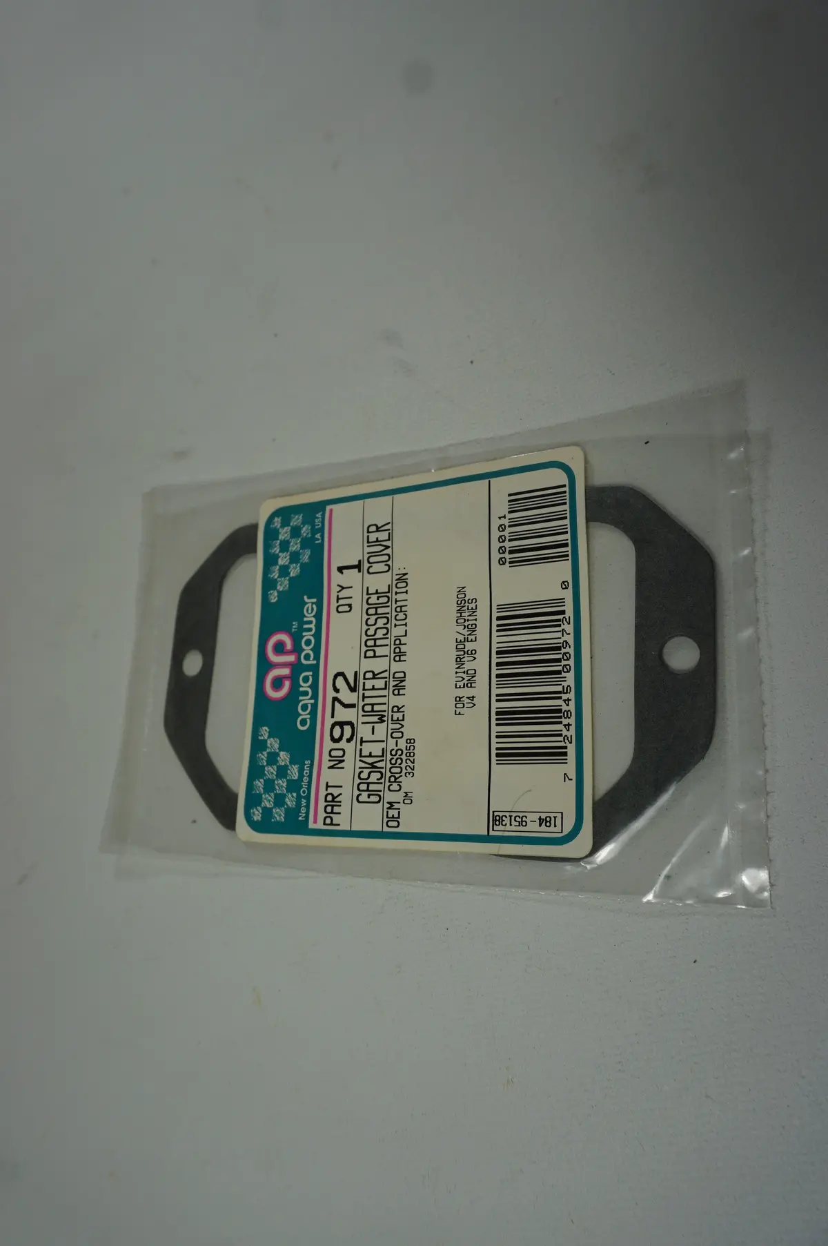 Aqua Power 972 Gasket 322858 1
