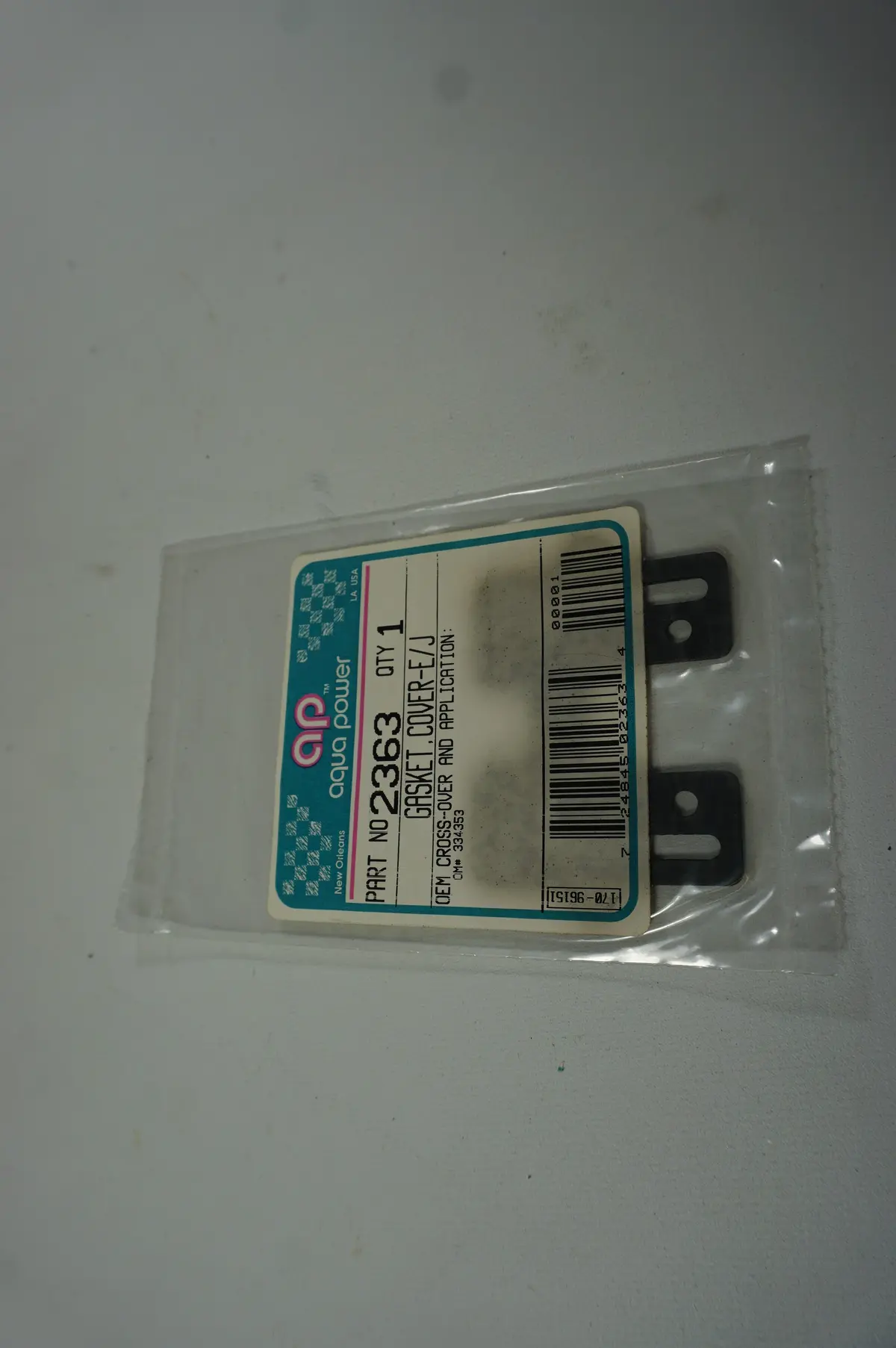Aqua Power 2363 Gasket 334353 1