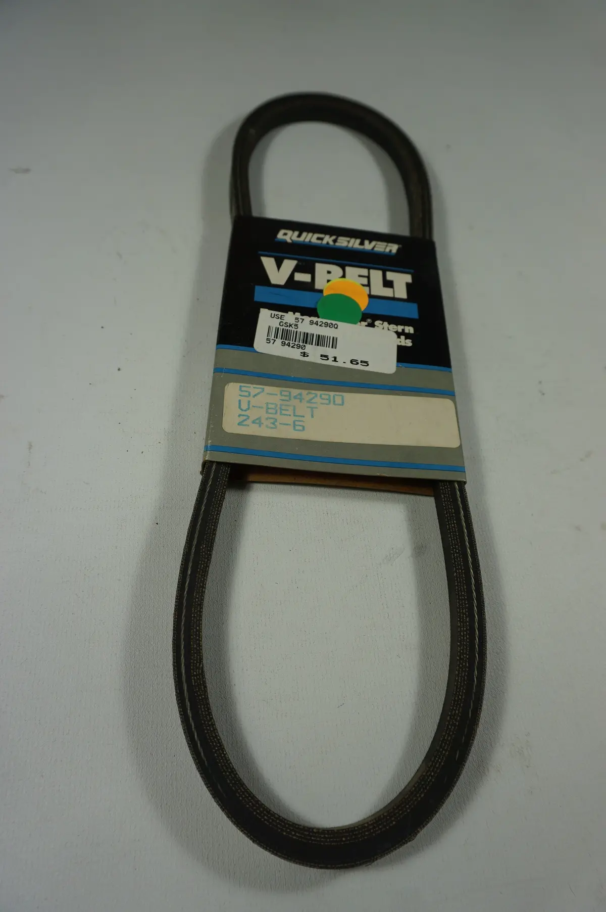 Mercury, Mercruiser, Quicksilver Oem 5794290Q V-Belt 1