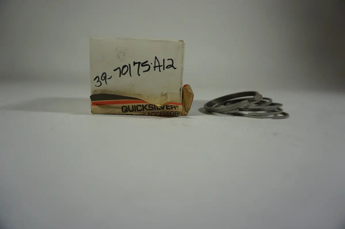 Mercury Marine Quicksilver 39-70175A12 Piston Rings 18-3937 1