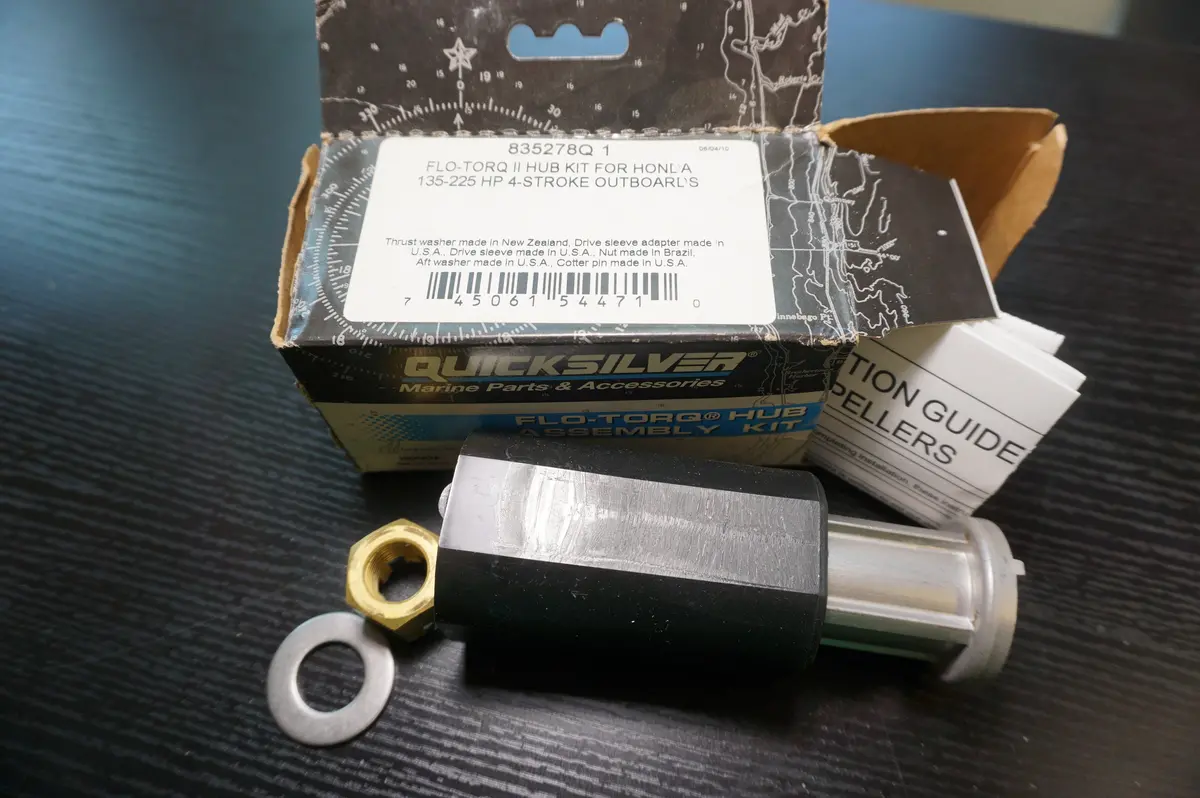 Qucksilver 835278Q 1 Flo-Torq Ii Hub Kit - 135-225 Hp Outboard 1