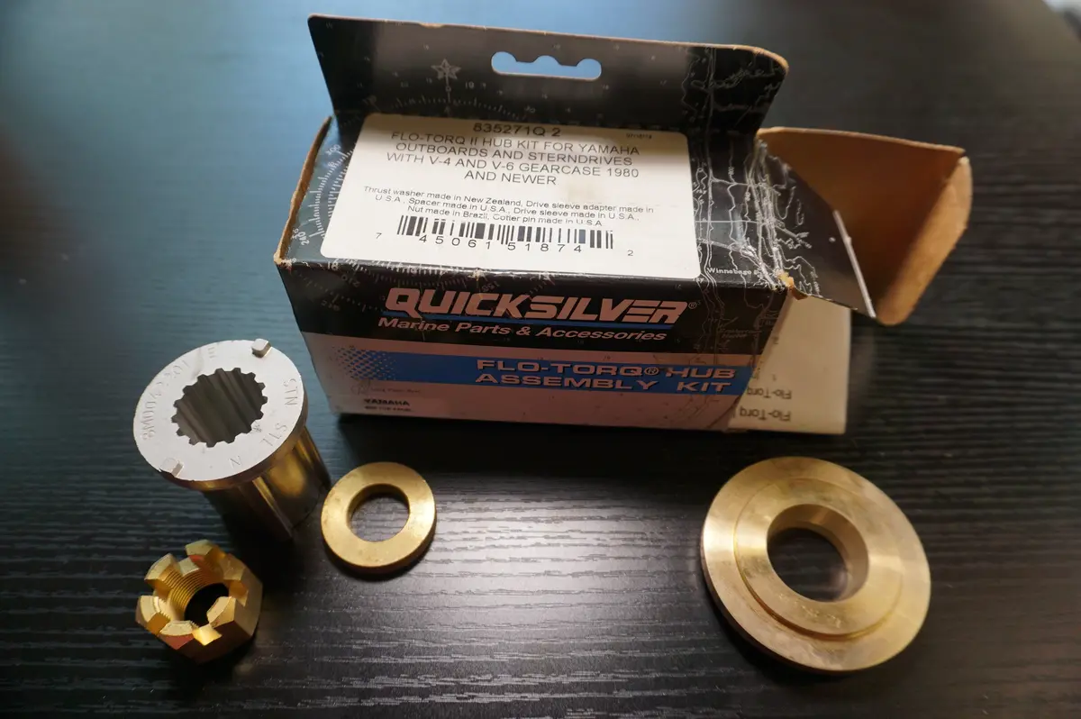 Quicksilver 835271Q2 Flo- Torq Ll Hub Kit 1