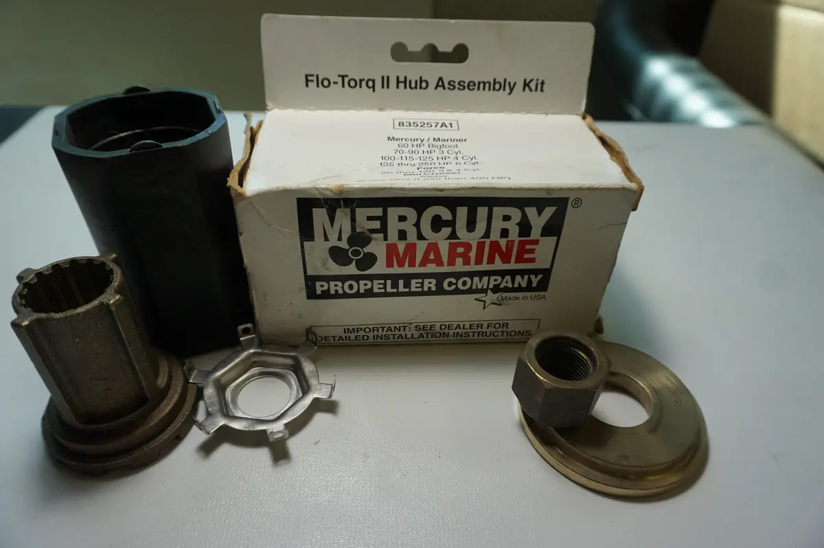 Mercury Marine 835257A1 Flo-Torq Ll Hub Assembly Kit 1