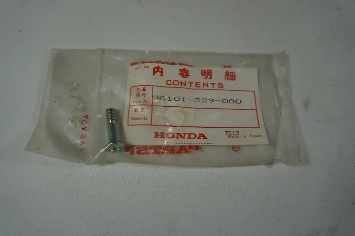 Honda 90101-329-000 Screw 1