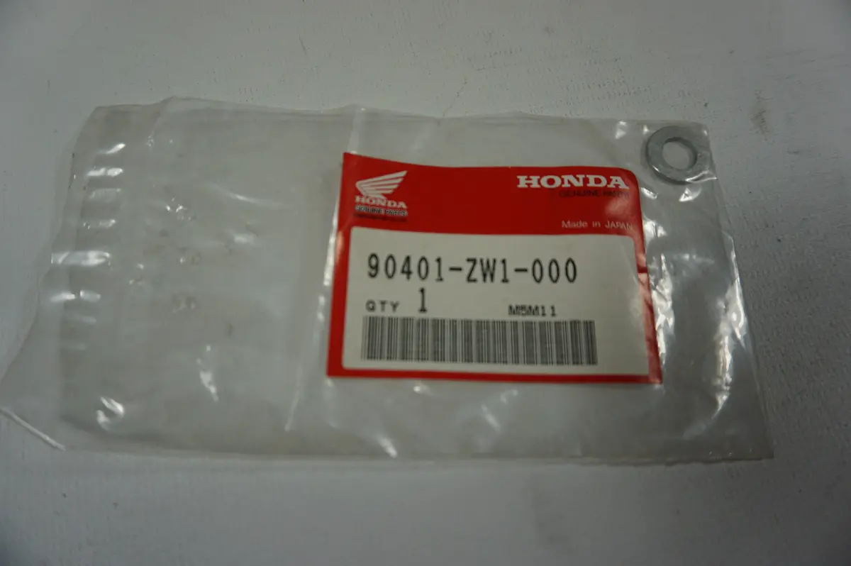 Honda 90401-Zw1-000 Washer Plain (8Mm) 1