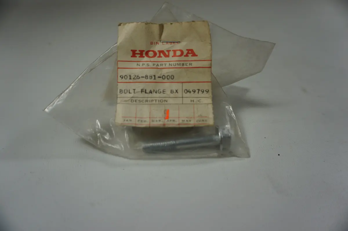 Honda 90126-881-000 Bolt Flange Box 1