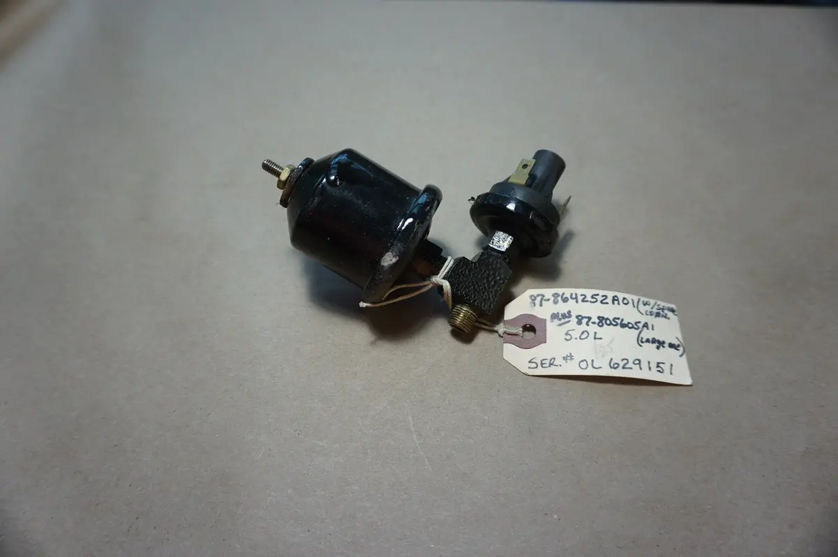Mercury Marine Quicksilver 87-805605A1 Oil Sender (New Take Off Part Please Read Details Below) 1