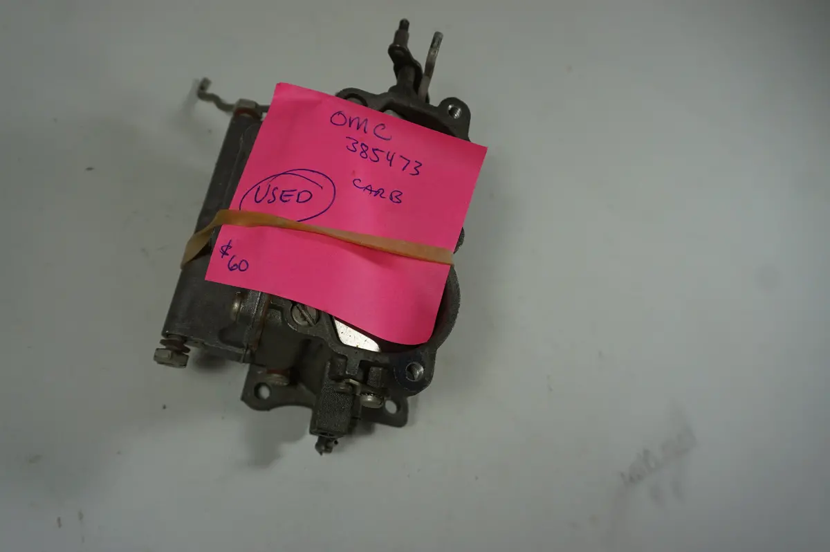 Omc 385473 Carb (Used Item Please Read Details Below) 1