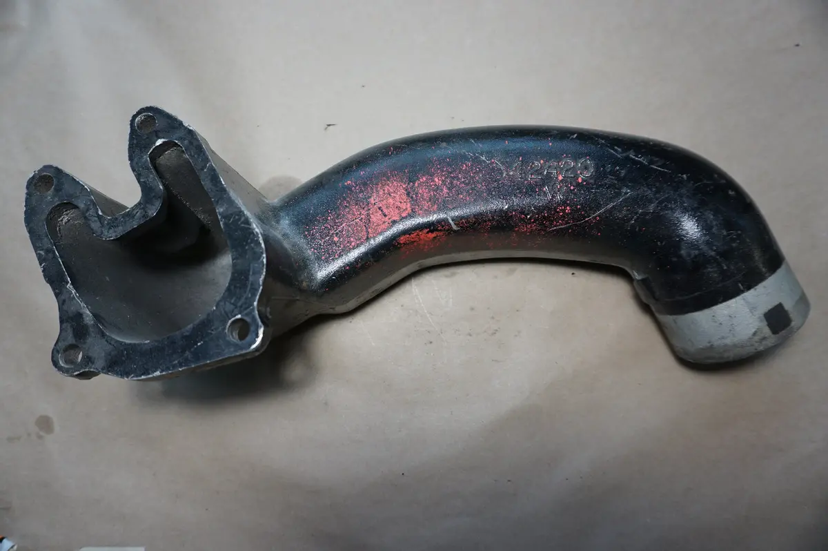 Mercury Marine Quicksilver 42420 Exh Elbow (Used Item Please Read Details Below) 1