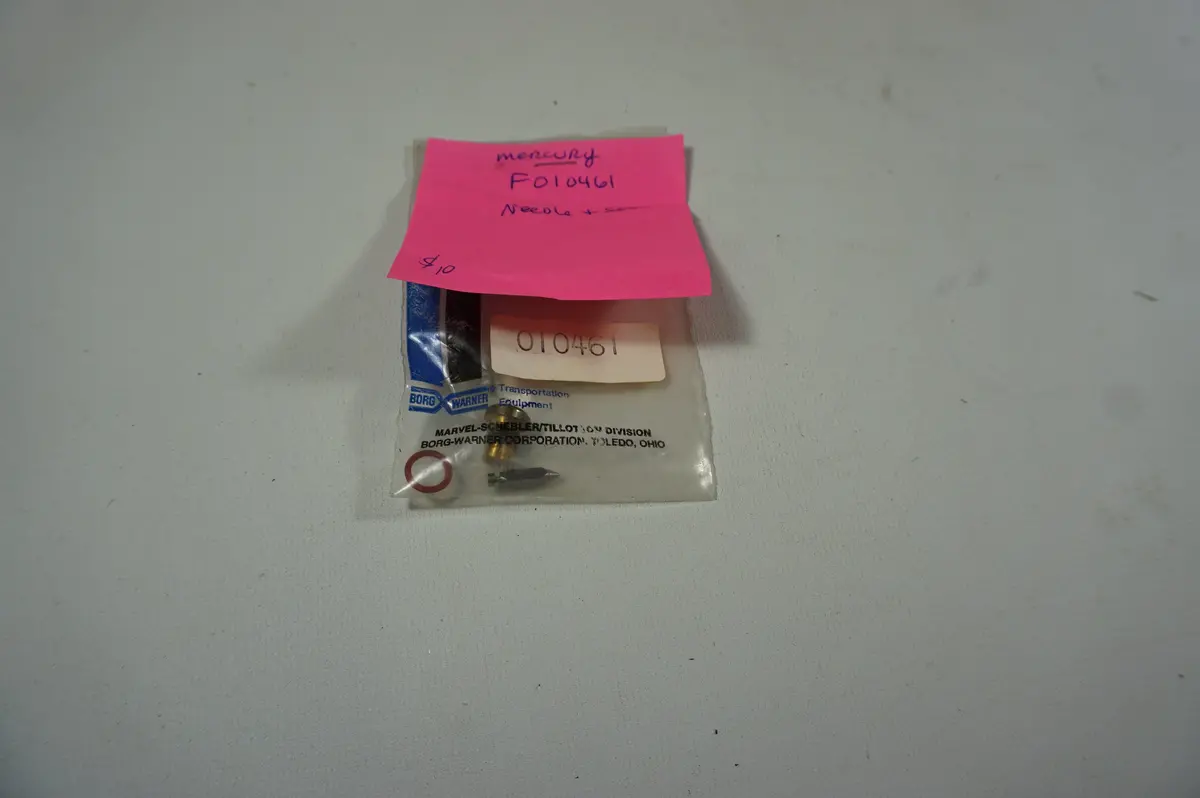 Mercury Marine Quicksilver F010461 Needle & Seat 1