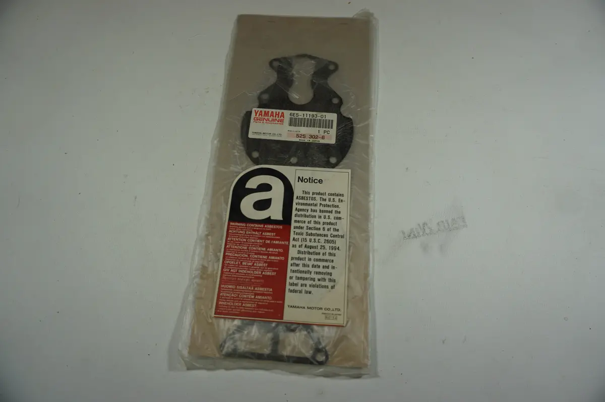 Yamaha 6E5-11193-01 Gasket 1