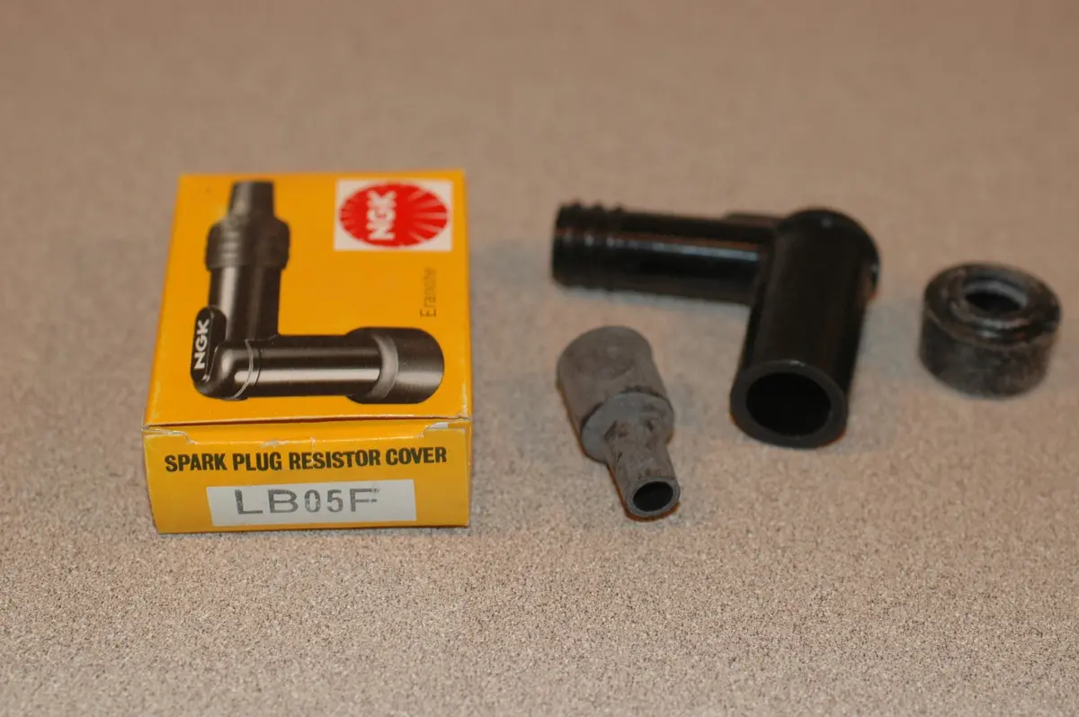 Ngk Lb05f Spark Plug Cap Resistor Cover 1