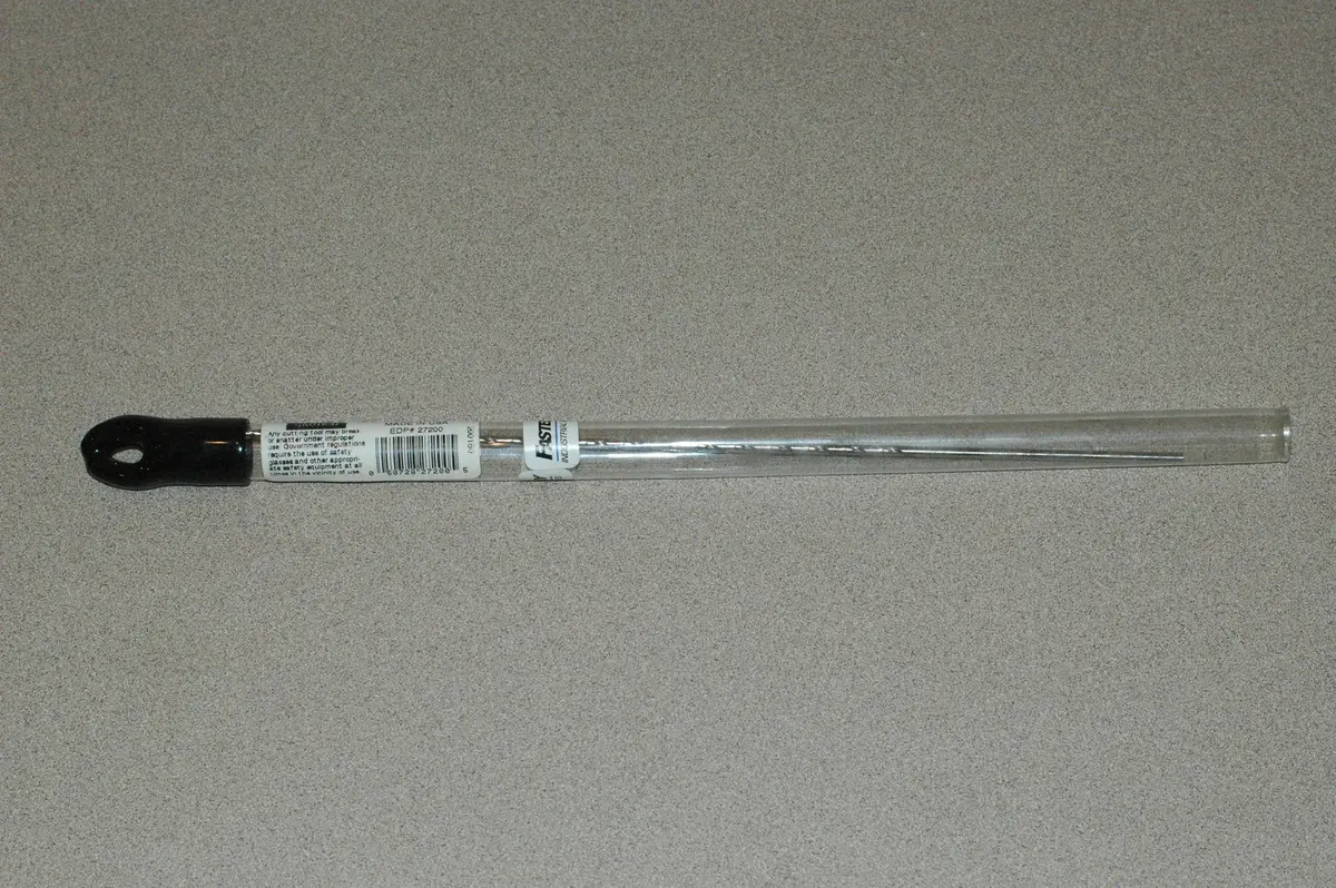 Fastenall 1/8" Dia 12" Long High Speed Twist Drill Bit Bright Finish 1