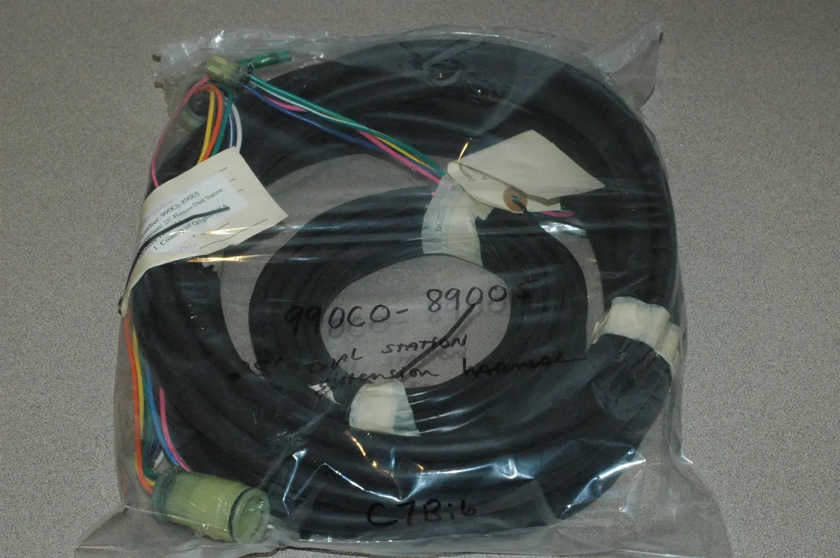 Suzuki 990C0-89005 25' Dual Station Control Extension Wire Harness 1