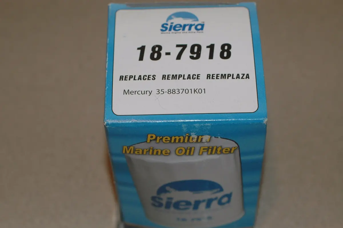 Sierra 18-7918 Oil Filter Replaces Mercury 35-883701K01 1