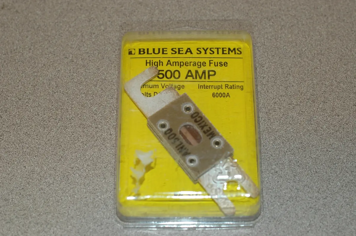 Blue Sea Systems #5137 High Amp Fuse Anl 500 Amp 1