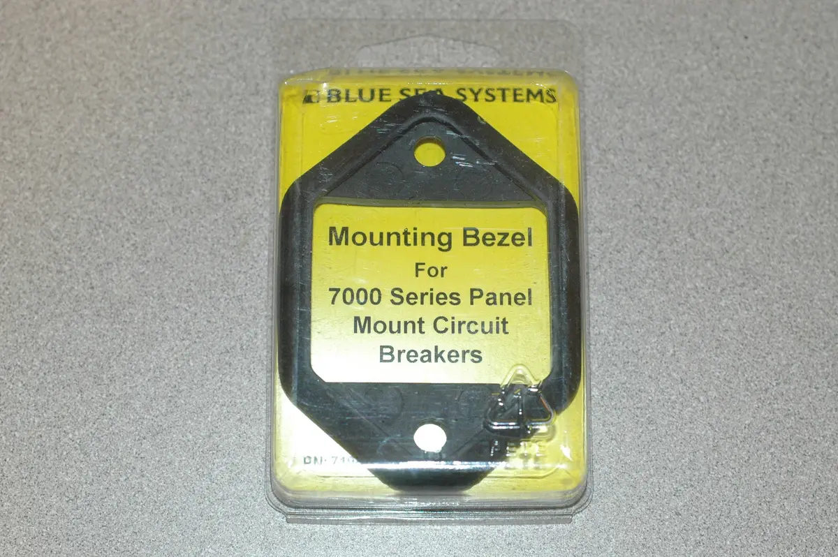 Blue Sea 7198 Circuit Breaker Mounting Bezel For 7000 Series Panel Mount Breakers 1