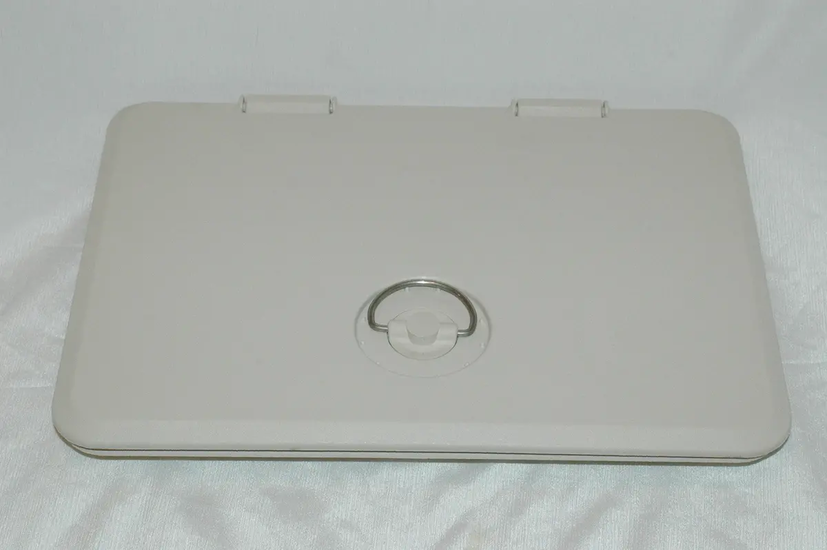 T-H Marine Hat-1115-X Water Proof Deck Access Inspection Hatch Off White 1