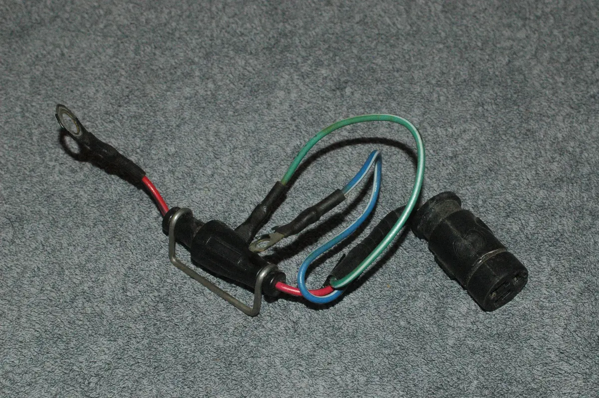 Omc 985704 Trim Tilt Cable Wire Harness With Fuse (Used See Description) 1
