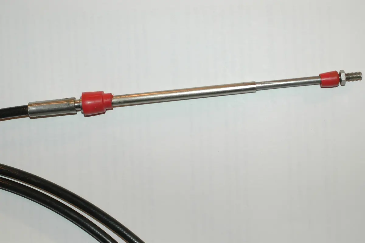 Teleflex Marine Morse Type 300 33C Stainless Steel 13Ft Throttle Shift Control Cable 10-32 Threaded Ends 1