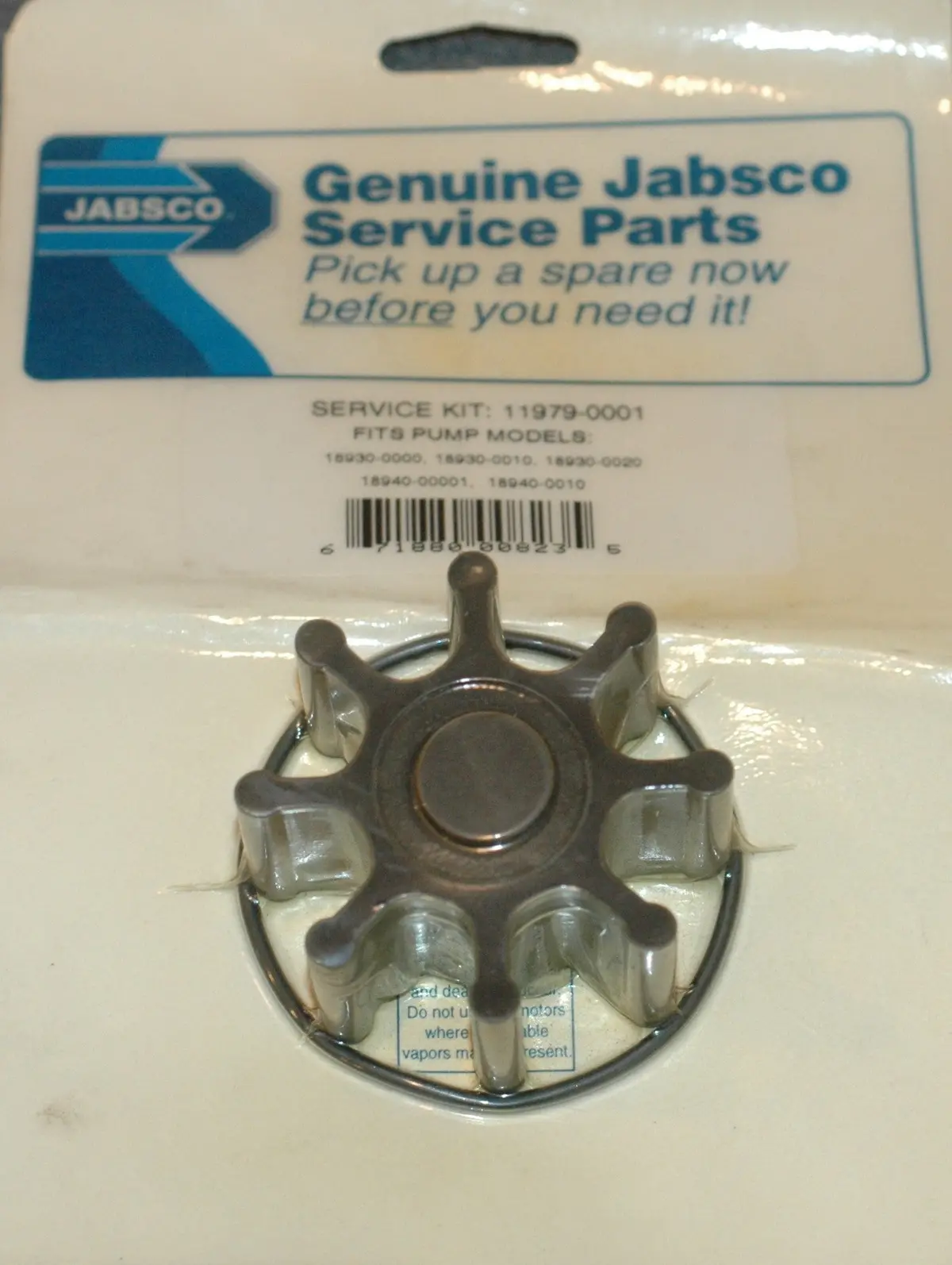 Jabsco 11979-0001 Impeller Kit See Description For Details 1