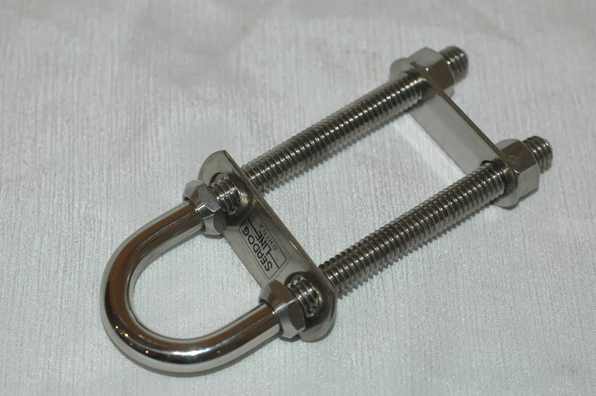 Seadog 080135 Stainless Steel Bow Or Stern Eye, 3-1/4" Legs Ski Tow 1