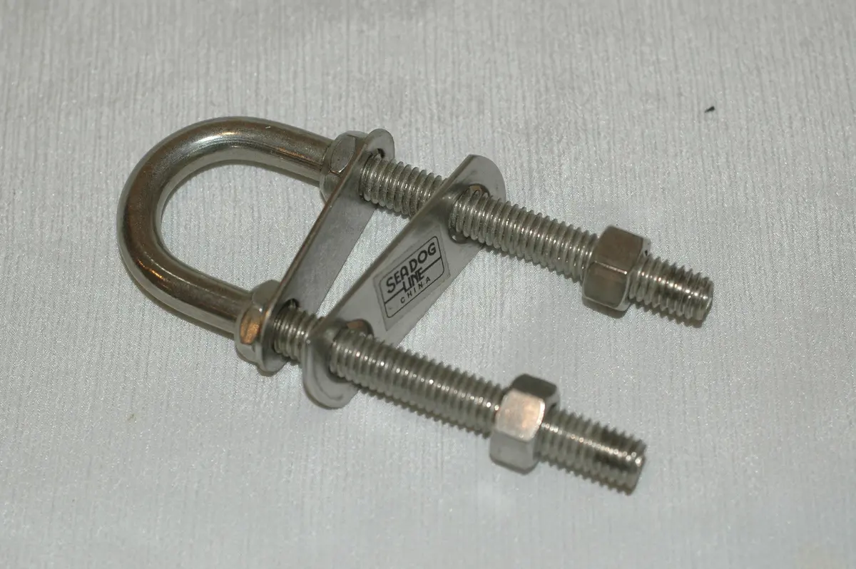 Seadog Stainless Steel Bow, Stern Lift Eye, 2-3/4" Legs Ski Tow 1