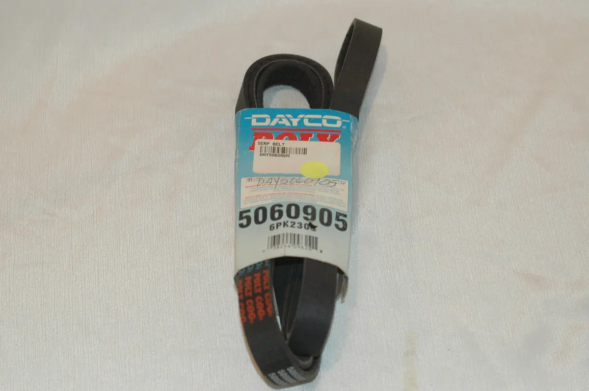 Dayco 5060905 Groved Serpentine V Belt Poly Cog 1
