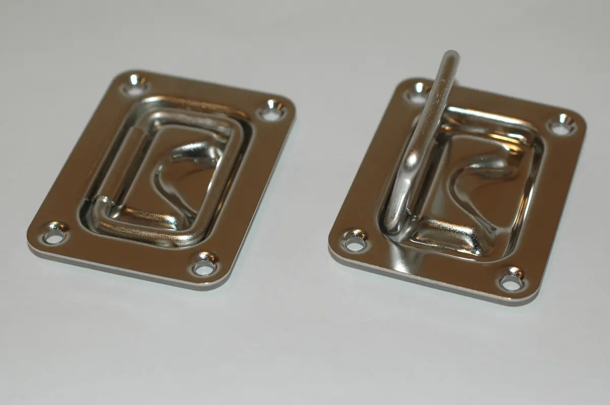 Gem Products 1300 Stainless Steel Deck Hatch Lift 2 Pack Gemlux Flush Mount 1