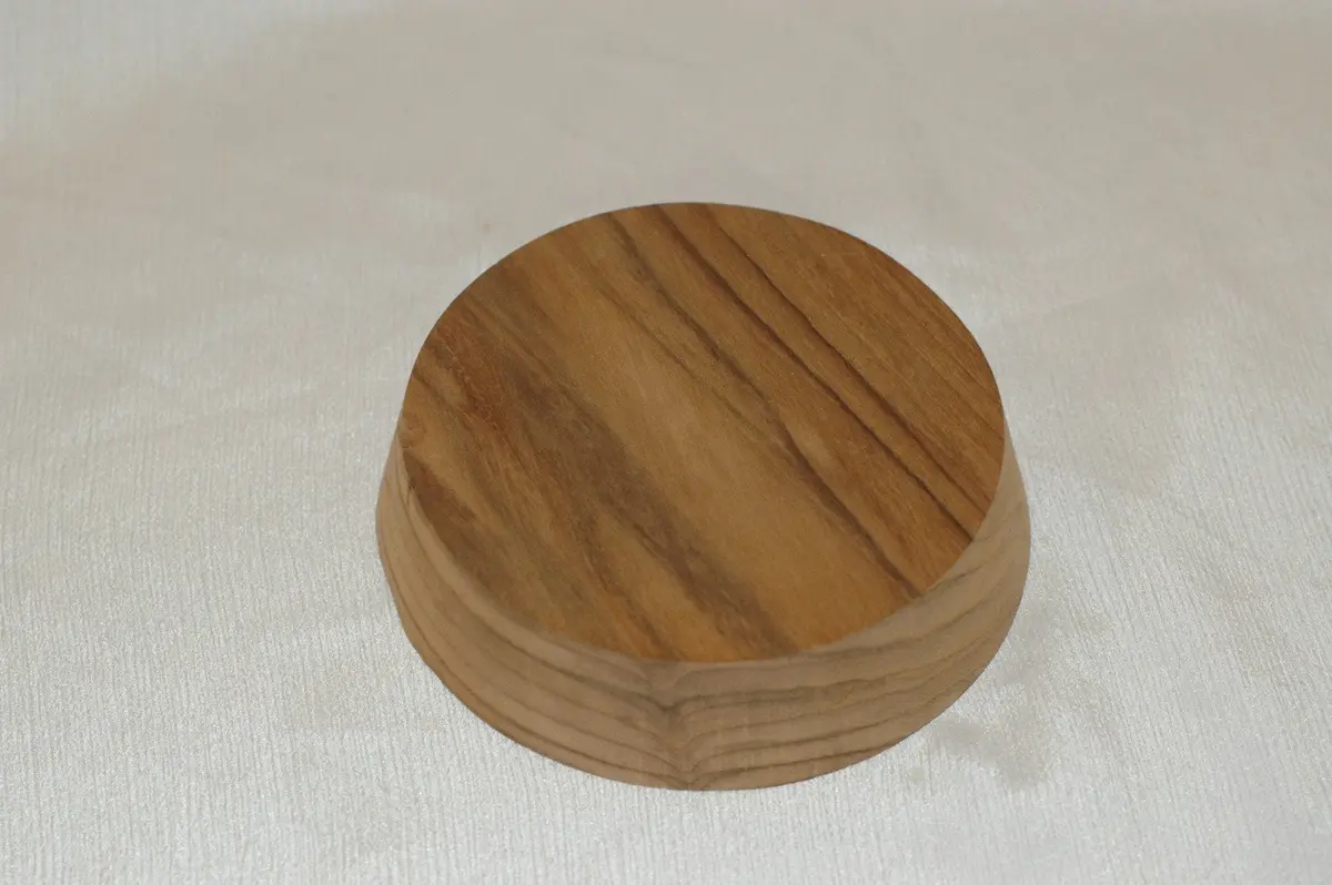 5.25" Teak Sail Boat Winch Pad Mounting Block Compass Mount Flat 1
