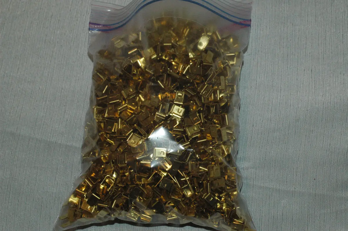 Nichifu 250-03Z Solderless Terminal Non Insulated 3 Way, Bag Of 1,000 1