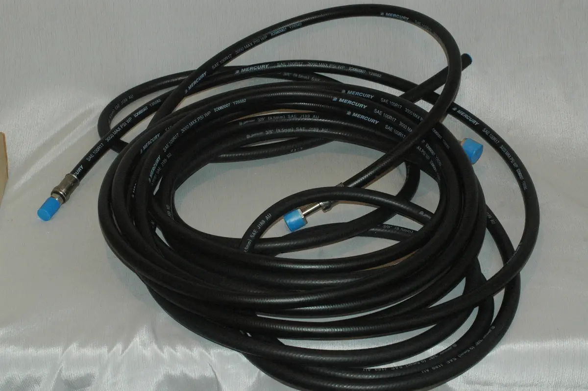 Mercury Marine Quicksilver 32-892438K24 Power Steering Hydraulic Hose Kit 1